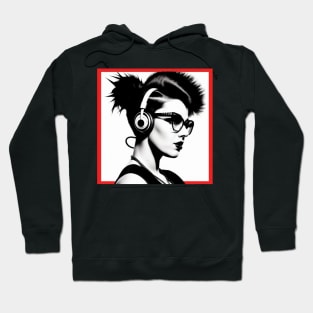 Punk Rock Girl Hoodie